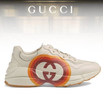 GUCCI 2019 Cruise Rhyton sneaker with Interlocking G and heart 550 