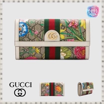 GUCCI Ophidia 2020 SS Ophidia Gg Flora Continental Wallet 52315392YBC9759 