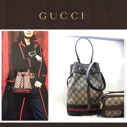 GUCCI Ophidia 2019 SS Ophidia Small Gg Bucket Bag 550621 96I3B 8745 
