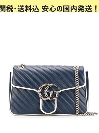 GUCCI GG Marmont 2020 SS Logo Shoulder Bags 