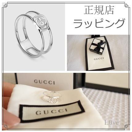 GUCCI 2019 SS Interlocking G Thin Open Band 298036 J8400 8106 
