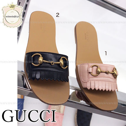 GUCCI Open Toe Casual Style Shoes 