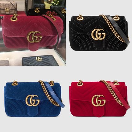 GUCCI GG Marmont 2019 Cruise 2WAY Elegant Style Shoulder Bags GUCCI