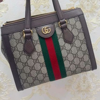 GUCCI Ophidia 2020 SS Casual Style 2WAY Leather Elegant Style Logo Shoulder Bags 