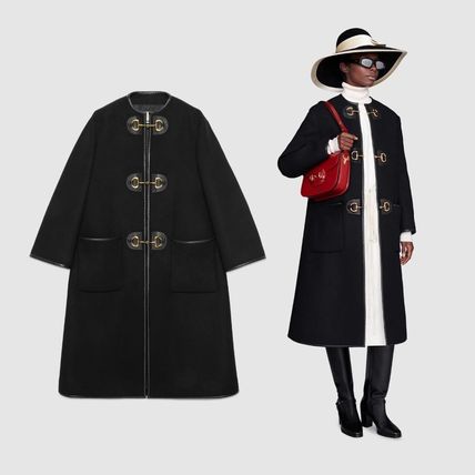 GUCCI 2020 Cruise Wool Blended Fabrics Long Coats 