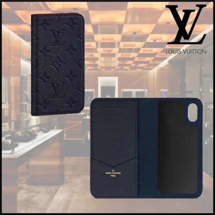 Louis Vuitton Monogram Unisex iPhone X iPhone XS Logo Smart Phone Cases 