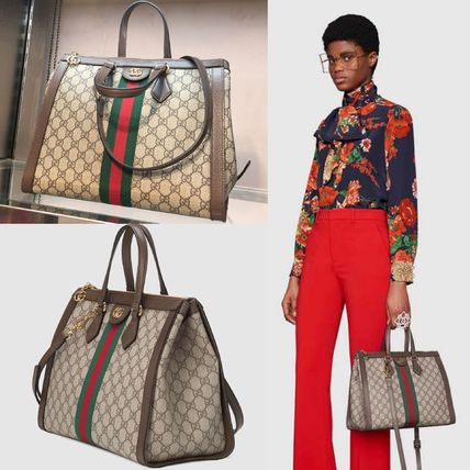 GUCCI Ophidia 2019 SS Ophidia Gg Medium Tote Bag 524537 K05NB 8745 