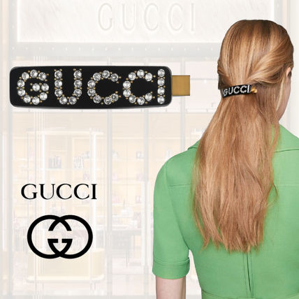 GUCCI Crystal Gucci Single Hair Clip 513986 I4772 8519 