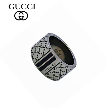 GUCCI 2020 21AW Silver Elegant Style Rings 341963 