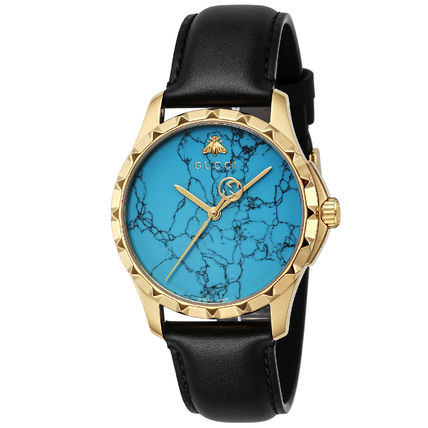 GUCCI Round Quartz Watches Analog Watches GU YA126462 