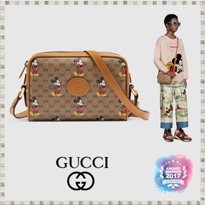 GUCCI 2020 21AW Disney X Gucci Shoulder Bag 602536HWUBM8559 