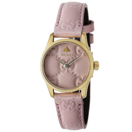 GUCCI Round Quartz Watches Analog Watches GU YA1265005 