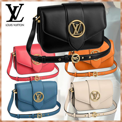 Louis Vuitton 2020 SS 2WAY Leather Crossbody Logo Shoulder Bags