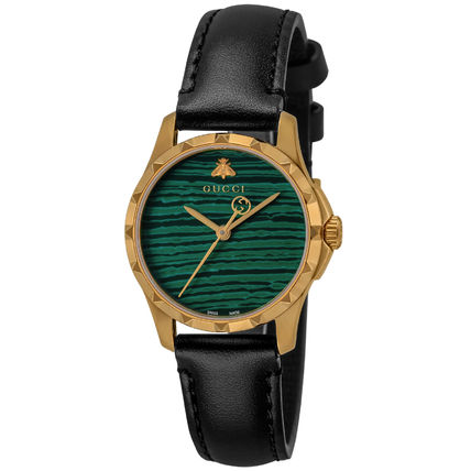 GUCCI Round Quartz Watches Analog Watches GU YA126555 