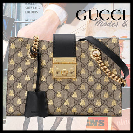 GUCCI 2020 SS Elegant Style Logo Shoulder Bags 498156 9F26G 8319 