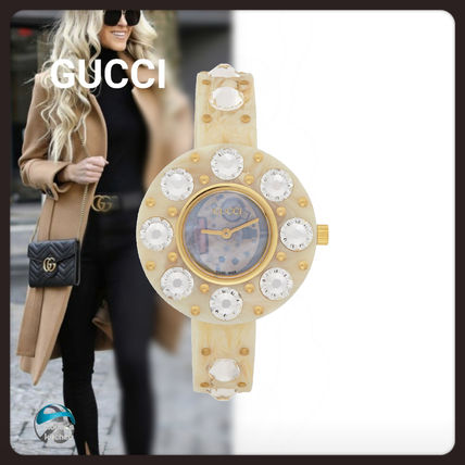 GUCCI Round Quartz Watches Analog Watches 201451F041749 