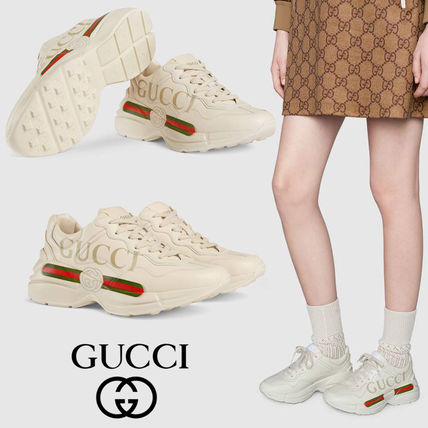 GUCCI RHYTON Low Top Sneakers 