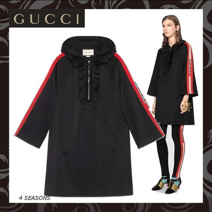 GUCCI Long Sleeves Plain Medium Dresses 