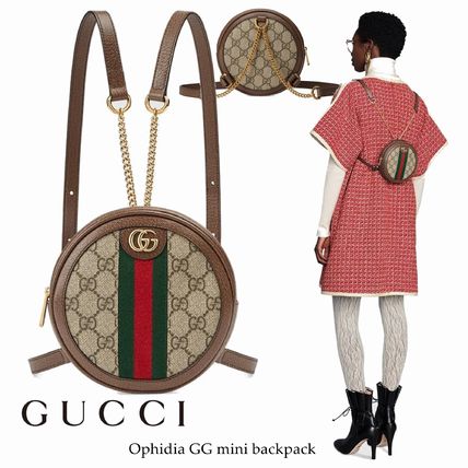 GUCCI GG Supreme 2020 SS Ophidia Gg Mini Backpack 598661 96IWG 8745 