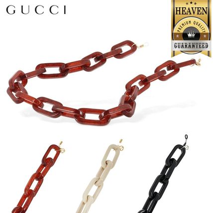 GUCCI 2020 SS Resin Glasses Chain 617170 I32R6 8062 