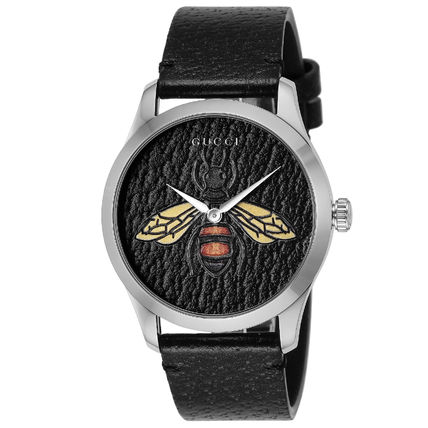 GUCCI Round Quartz Watches Analog Watches GU YA1264067A 