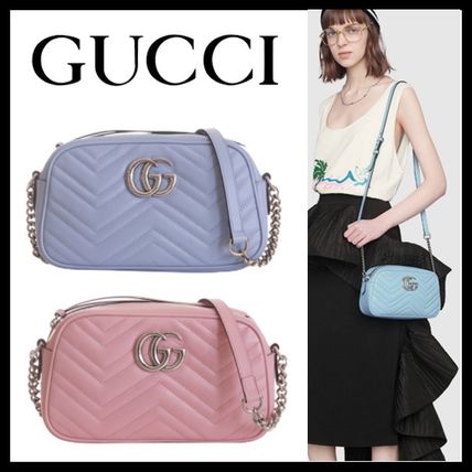 GUCCI GG Marmont 2020 21AW Casual Style 2WAY Leather Office Style Elegant Style 