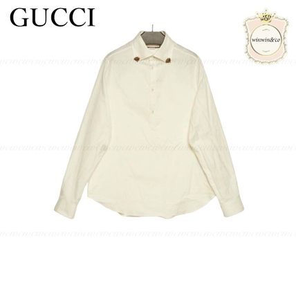 GUCCI 2019 20AW Long Sleeves ShirtsBlouses 