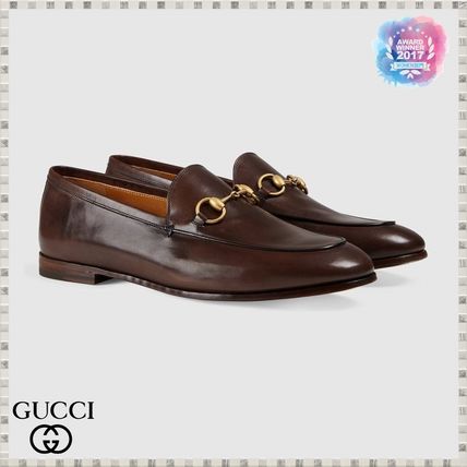 GUCCI Jordaan 2019 SS Gucci Jordaan Leather Loafer 404069BLM002024 