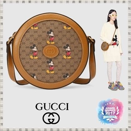 GUCCI 2020 21AW Disney X Gucci Round Shoulder Bag
