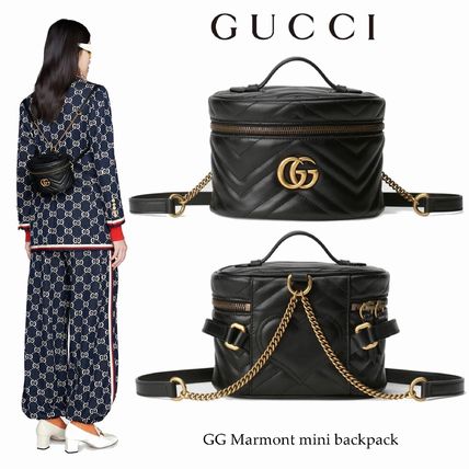 GUCCI GG Marmont 2020 SS Gg Marmont Mini Backpack 598594 DTDCT 1000 