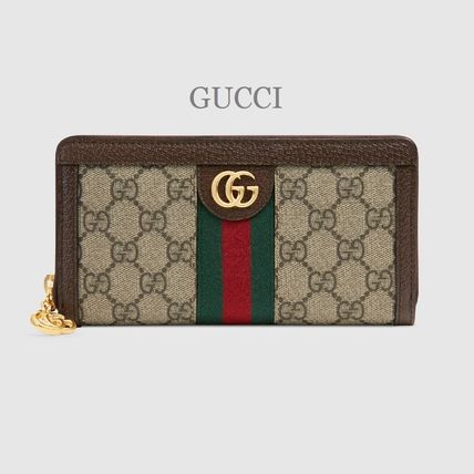 GUCCI Ophidia 2019 SS Long Wallet Logo Long Wallets 