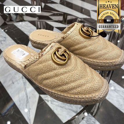GUCCI 2019 20AW Flats PILAR NATURAL 