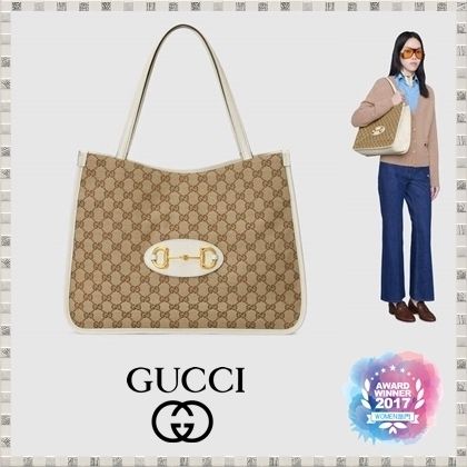 GUCCI 2020 21AW Gucci Horsebit 1955 Medium Tote Bag 623694GY5OG9761 