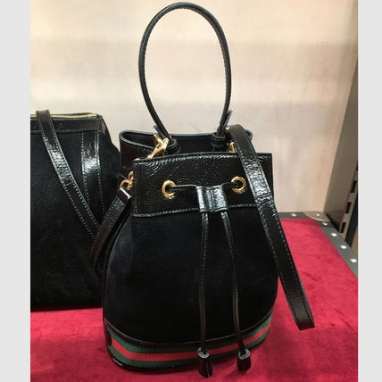 GUCCI 2019 SS Borsa A Secchiello Ophidia In Gg Supreme 550621 D6ZYB 1060 