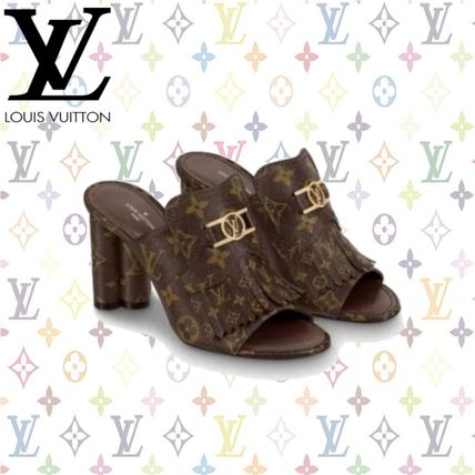 Louis Vuitton MONOGRAM 2020 21AW Indiana Mule 1A8659 