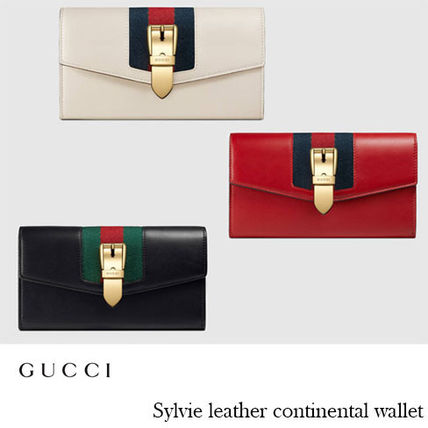 GUCCI Sylvie Long Wallets STYLE 476084 CWLSG 6473 STYLE 476084 CWLSG 8454 STYLE 476084 CWLSG 1060 