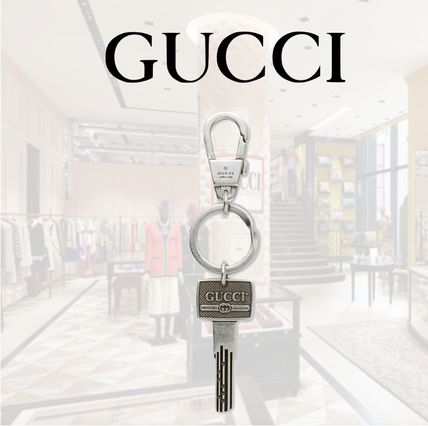 GUCCI Gucci Logo Keychain 510718 J160N 8111 