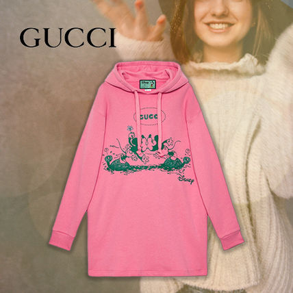 GUCCI 2020 SS Disney X Gucci Hooded Dress 610127 XJB8A 5412 