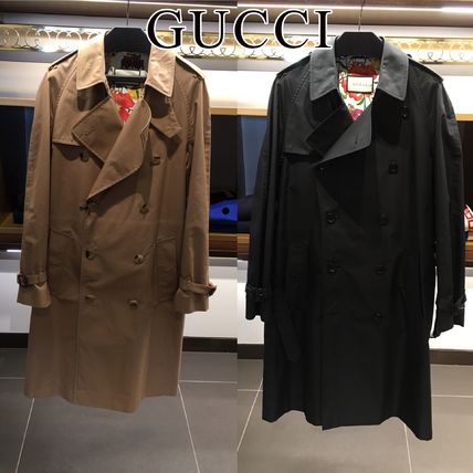 GUCCI Flower Patterns Plain Office Style Elegant Style 