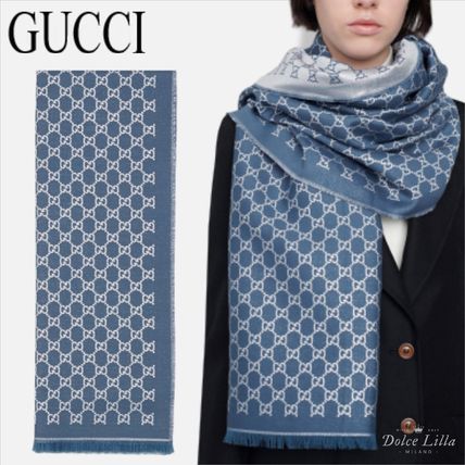GUCCI 2020 SS KnitFur Scarves 623161 3GF37 6231613GF37 4563 6231613GF374563 623161 3GF37 4563 