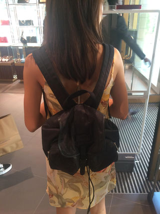 GUCCI Nylon Backpacks GUCCI 