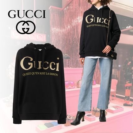 GUCCI Sweat Cotton HoodiesSweatshirts 615061XJCK5 