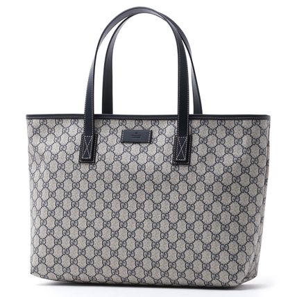 GUCCI 2017 SS Canvas A4 Totes 