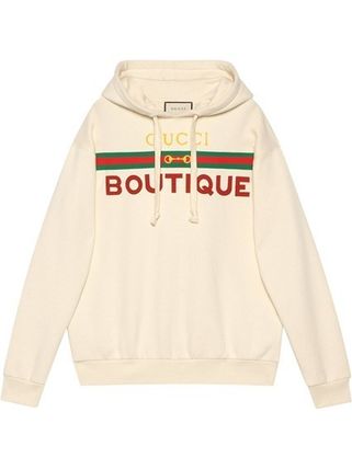 GUCCI 2020 21AW Short Unisex Street Style U Neck Long Sleeves Plain Logo 