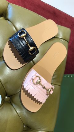 GUCCI Leather Sandals 517017c9d006433 517017c9d001000 517017c9d005909 