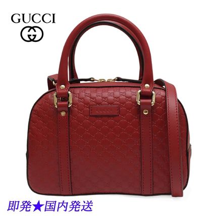 GUCCI Casual Style 2WAY Leather Elegant Style Crossbody Logo 510289 BMJ1G 6420 