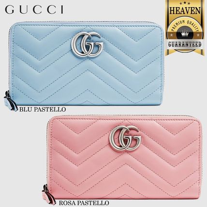 GUCCI GG Marmont 2020 SS Long Wallets 443123 DTD1P 4928 443123 DTD1P 5815 
