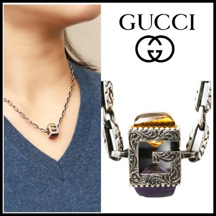 GUCCI Casual Style Unisex Elegant Style NecklacesPendants 550926j78638192 