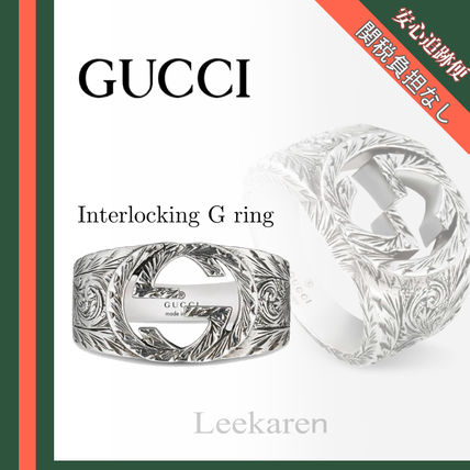 GUCCI Interlocking G Ring 455302 J8400 0811 