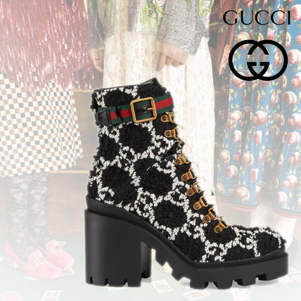 GUCCI Lace up Boots Boots 
